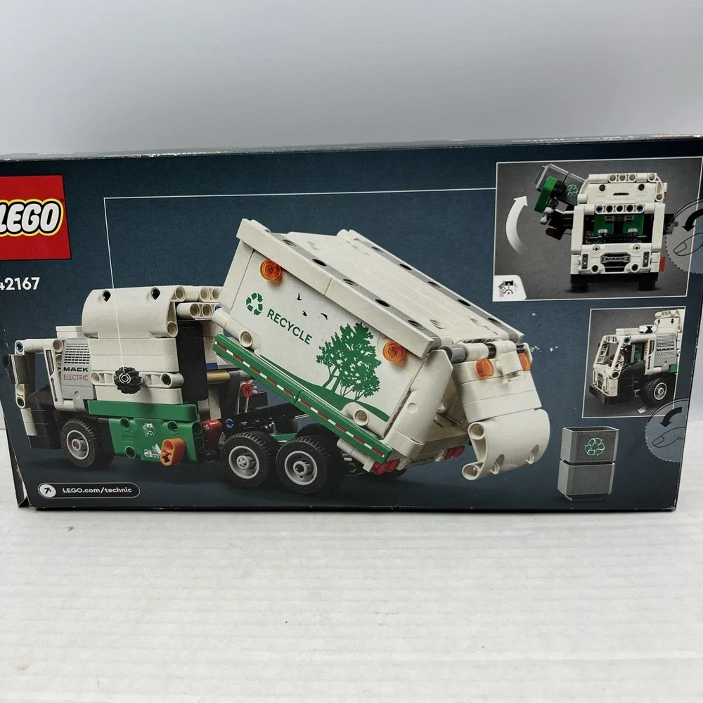 LEGO TECHNIC: Mack LR Electric Garbage‎ Truck (42167) - Picture 2 of 9